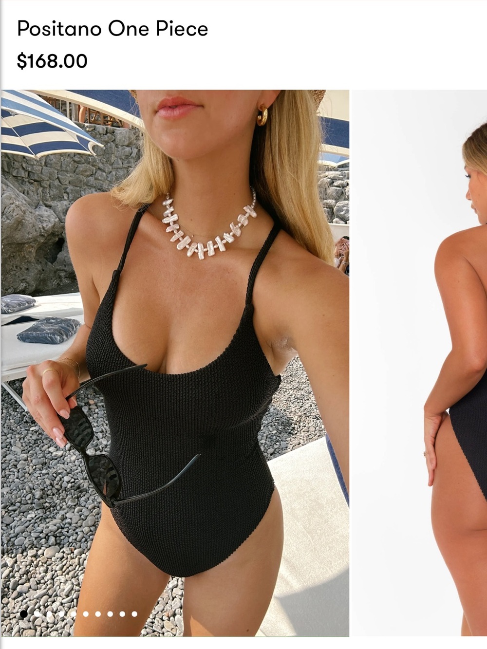 Show me your mumu black positano swimsuit